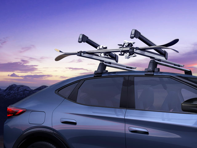 Extendable ski and snowboard rack