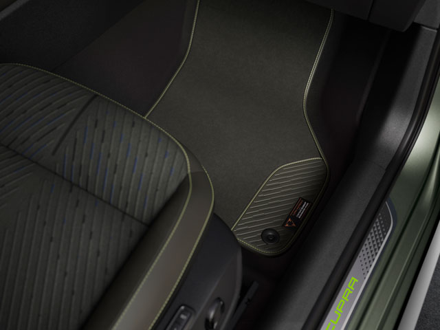 Стандартні килимки CUPRA TRIBE Edition для м’яких гібридних автомобілів (MHEV) із кермом ліворуч 