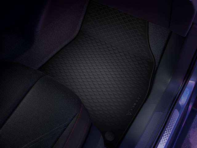 CUPRA rubber mats (LHD)